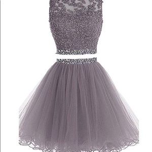 2 piece Homecoming dress